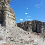 The 'pillars' rock formations in Rome, Oregon